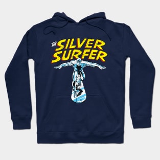 Classic Silver Surfer (Grunged) Hoodie